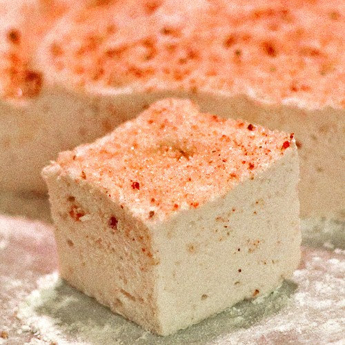 Organic Freckled Strawberry Artisan Marshmallows Dozen Gluten Egg