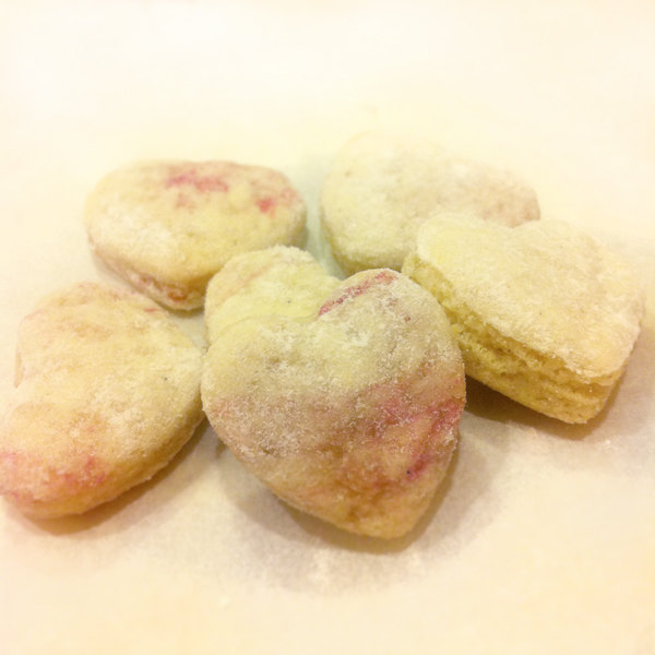 36 Adorable Mini Gluten Vegan Sugar Cookie Hearts Casein