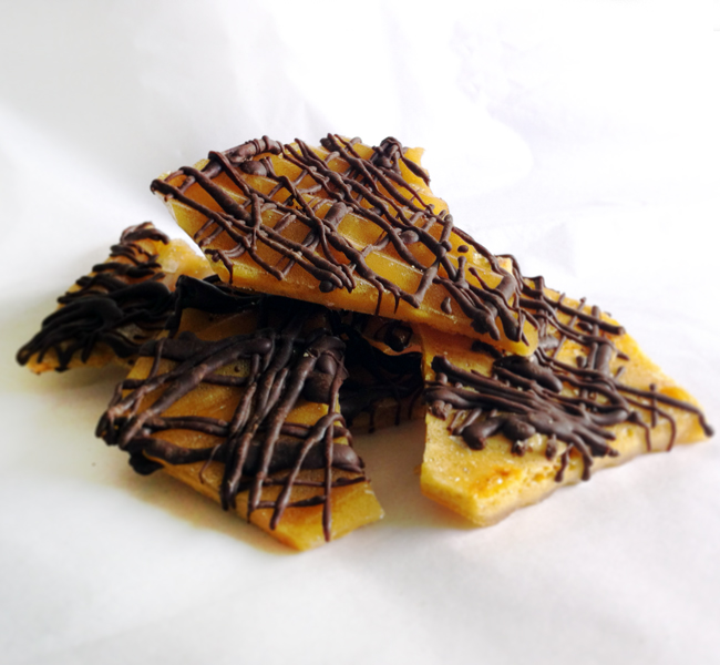 Dark Chocolate Honeycomb Candy Organic Vegan 8oz Gluten Gourmet Kosher